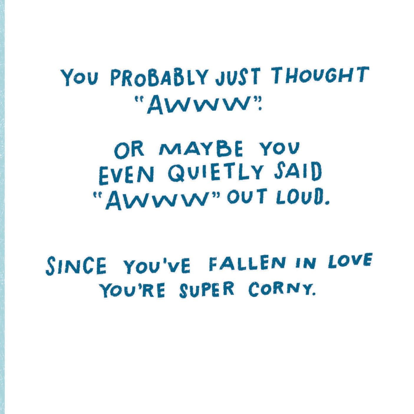 Funny Bridal Shower Card | Super Corny - A Smyth Co