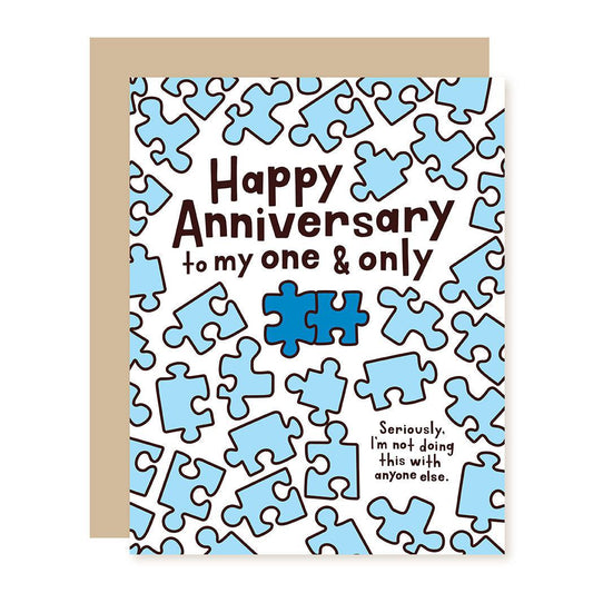 Funny Anniversary Card | One & Only - A Smyth Co