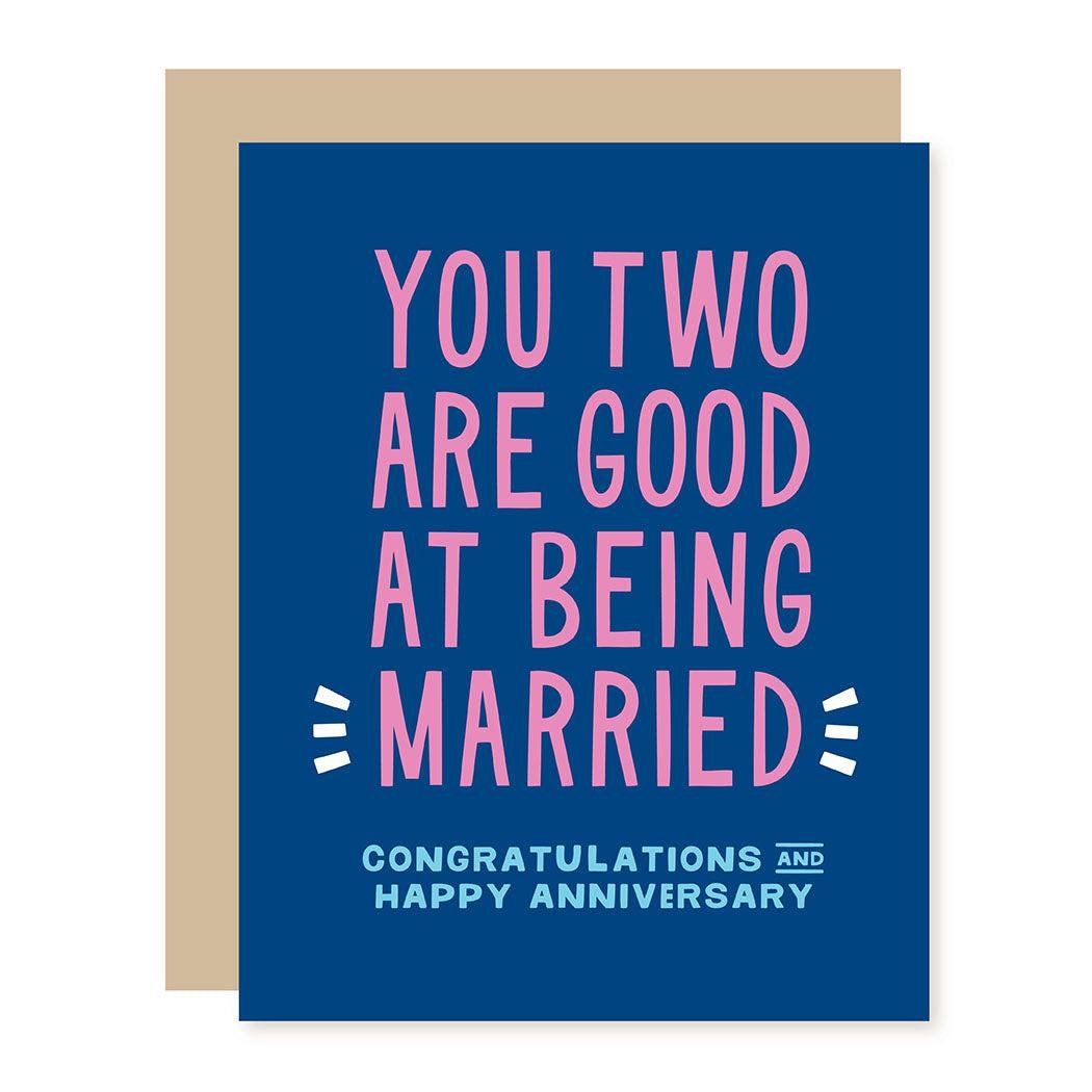 Funny Anniversary Card |Send to Your Fav Couple - A Smyth Co