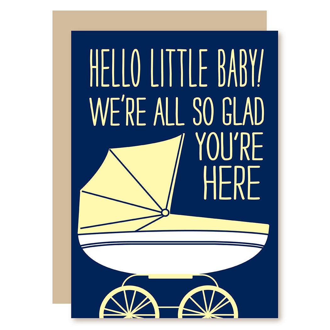 Funny Baby Card | Welcome the Baby - A Smyth Co