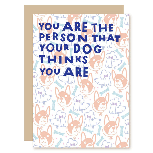 Funny Birthday Card | Dog Loves You - A Smyth Co