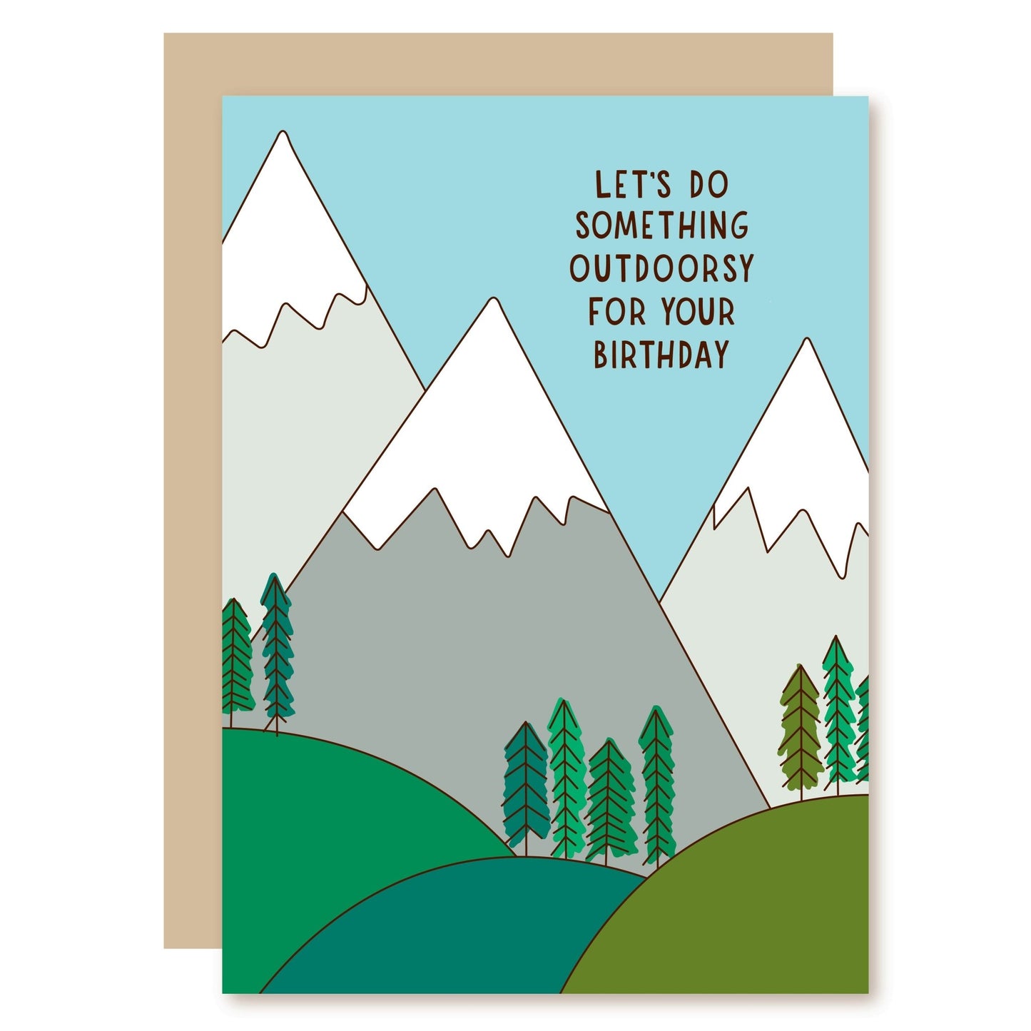 Funny Birthday Card | Drink Outside - A Smyth Co