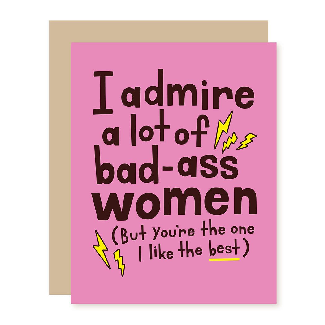 Funny Birthday Card | Fav Woman - A Smyth Co