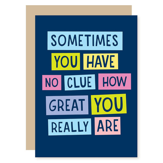 Funny Birthday Card | No Clue - A Smyth Co