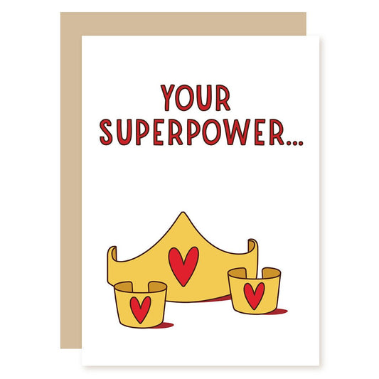 Funny Birthday Card | Superpowers - A Smyth Co