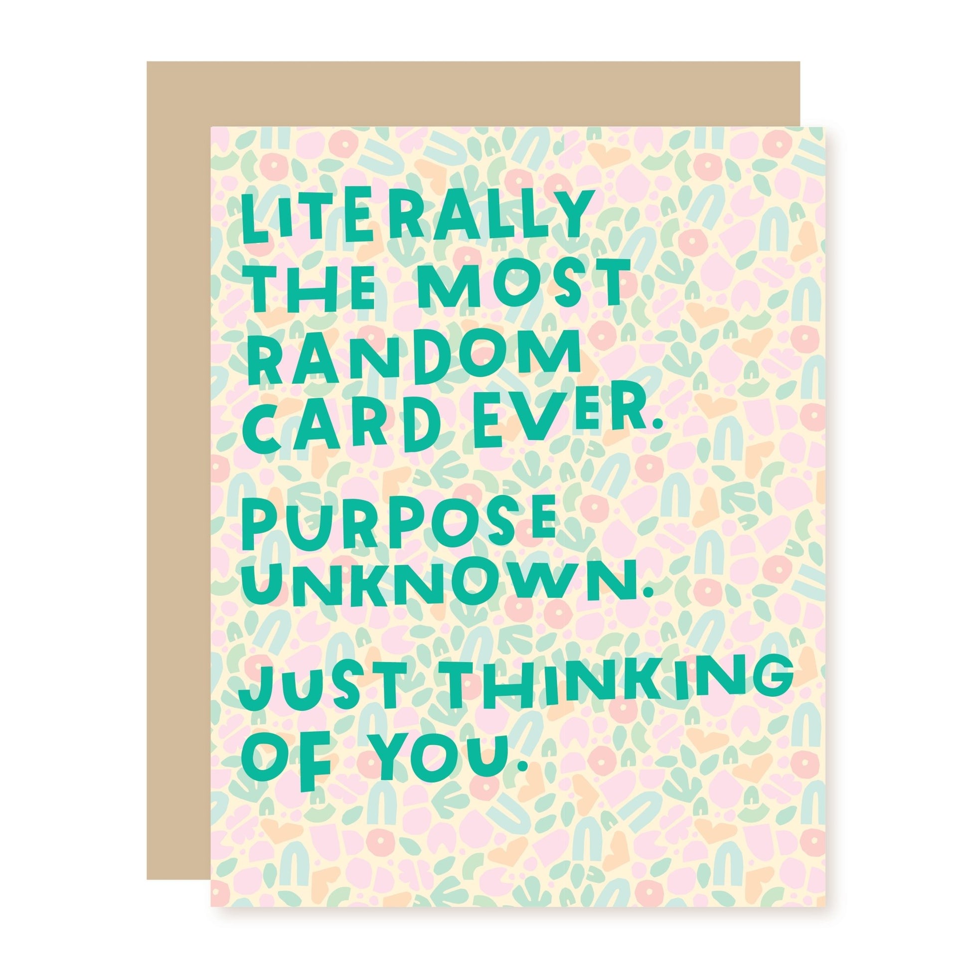 Funny Supportive Card | Randomness - A Smyth Co