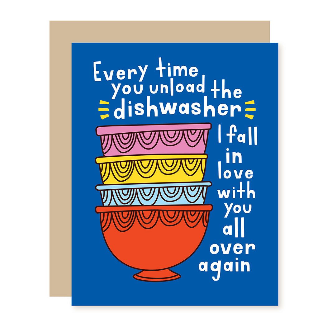 Funny Valentine's Card | Dishwasher Unloader - A Smyth Co