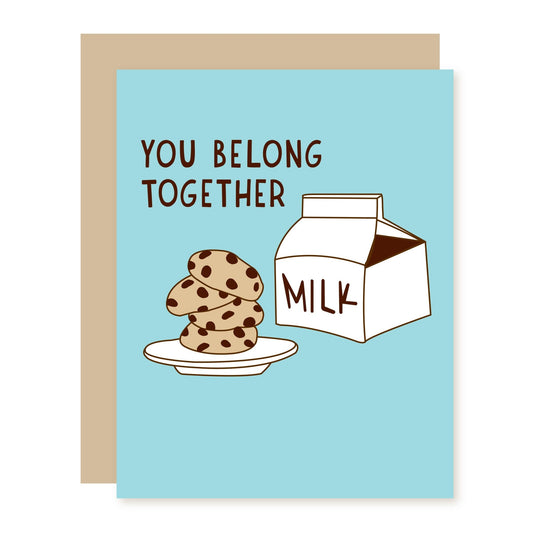 Funny Wedding Card | Belong Together - A Smyth Co