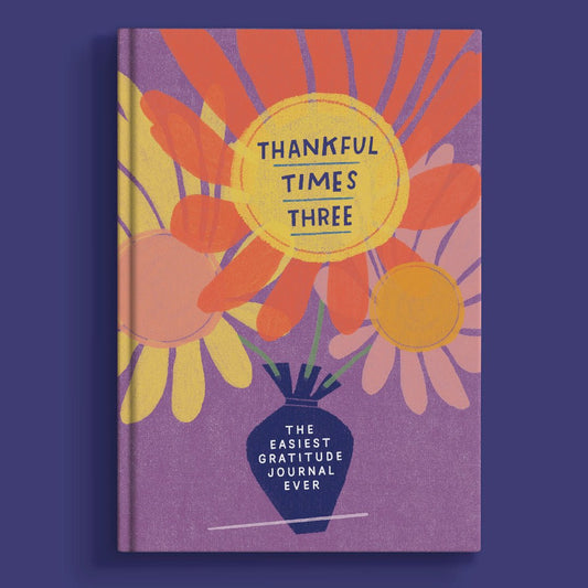 Guided Journal | Thankful Times Three - A Smyth Co